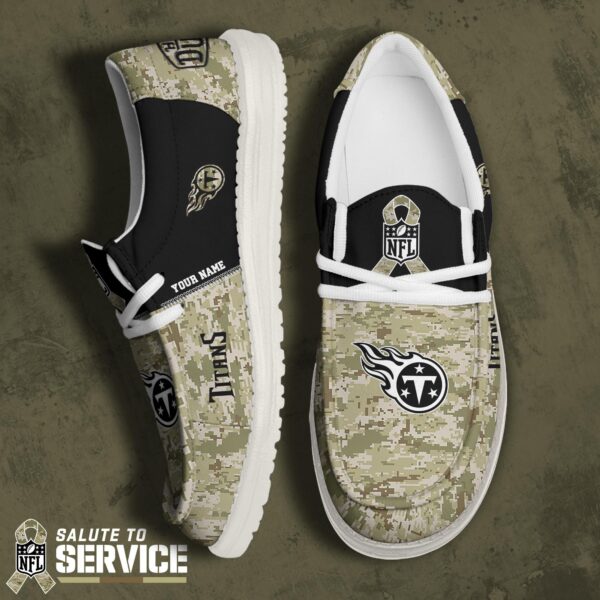 Tubopro Tennessee Titans Personalized Hey Dude Shoes For Men And Women