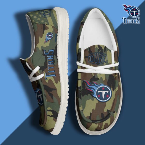 Tubopro Tennessee Titans Personalized Hey Dude Shoes For Men And Women