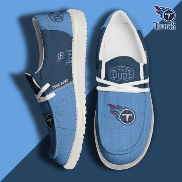 Tubopro Tennessee Titans Personalized Hey Dude Shoes For Men And Women