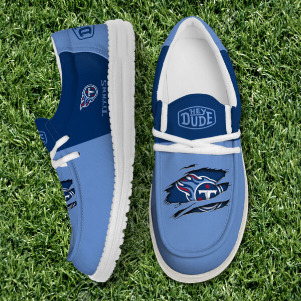 Tubopro Tennessee Titans Personalized Hey Dude Shoes For Men And Women