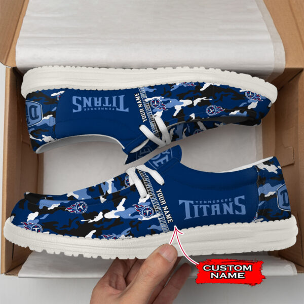 Tubopro Tennessee Titans Personalized Hey Dude Shoes For Men And Women - Image 2