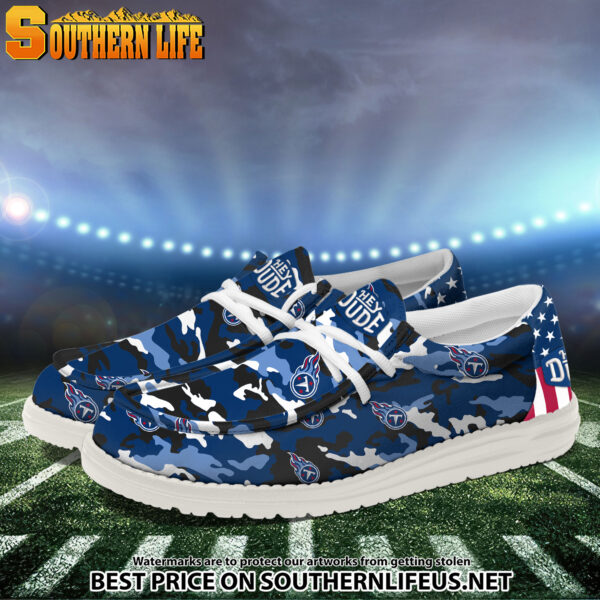 Tubopro Tennessee Titans Personalized Hey Dude Shoes For Men And Women - Image 2