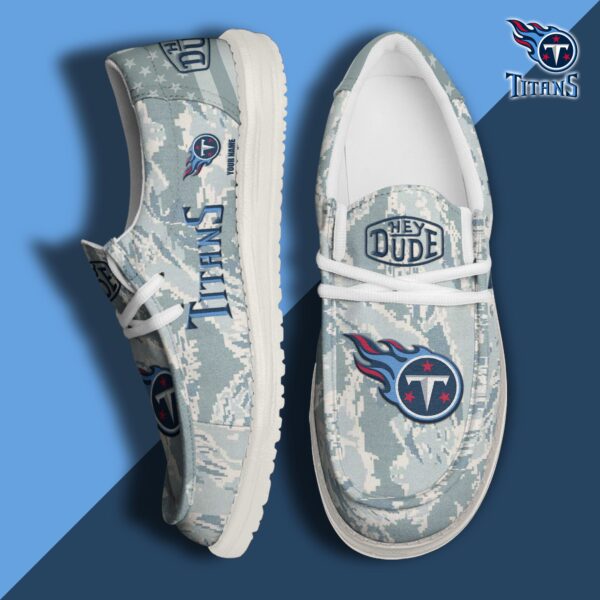 Tubopro Tennessee Titans Personalized Hey Dude Shoes For Men And Women