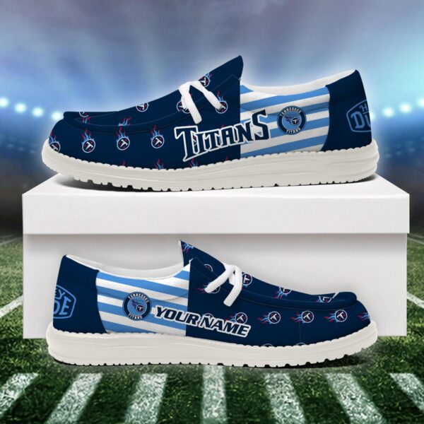 Tubopro Tennessee Titans Personalized Hey Dude Shoes For Men And Women - Image 2