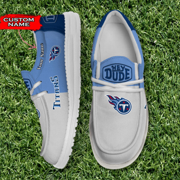 Tubopro Tennessee Titans Personalized Hey Dude Shoes For Men And Women
