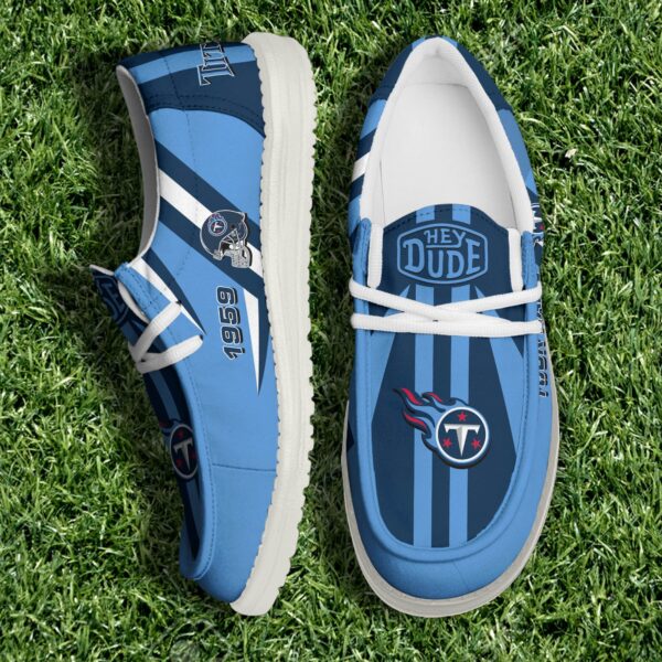Tubopro Tennessee Titans Personalized Hey Dude Shoes For Men And Women