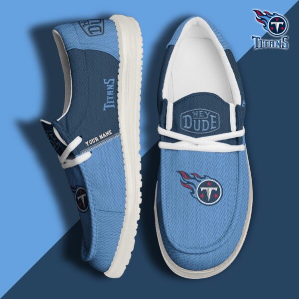 Tubopro Tennessee Titans Personalized Hey Dude Shoes For Men And Women