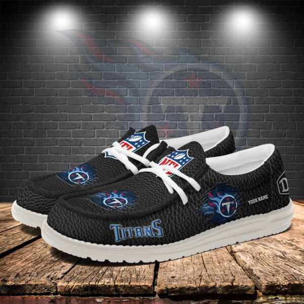 Tubopro Tennessee Titans Personalized Hey Dude Shoes For Men And Women - Image 3