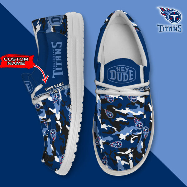 Tubopro Tennessee Titans Personalized Hey Dude Shoes For Men And Women