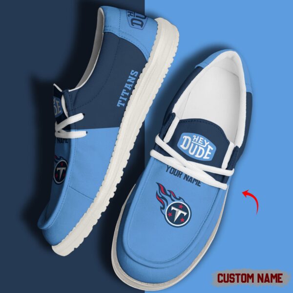Tubopro Tennessee Titans Personalized Hey Dude Shoes For Men And Women