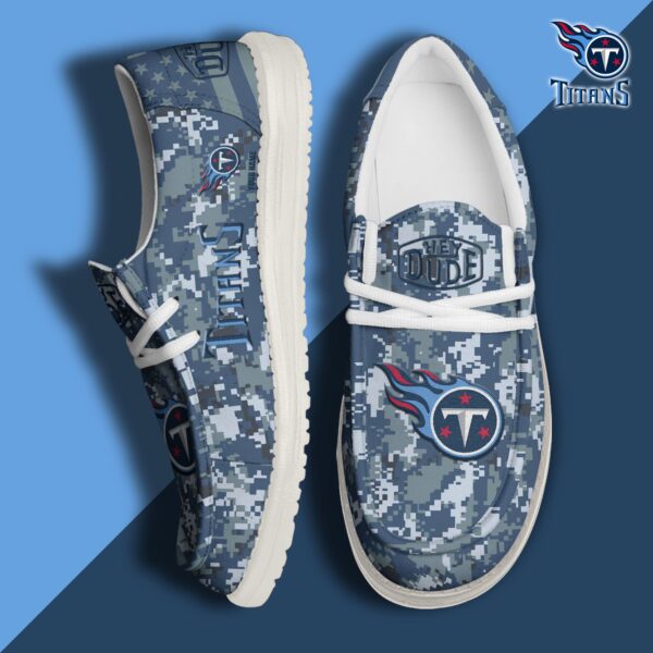 Tubopro Tennessee Titans Personalized Hey Dude Shoes For Men And Women