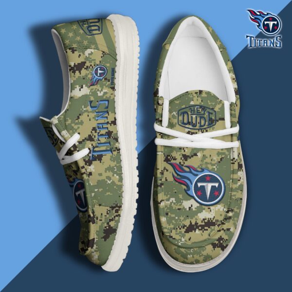 Tubopro Tennessee Titans Personalized Hey Dude Shoes For Men And Women