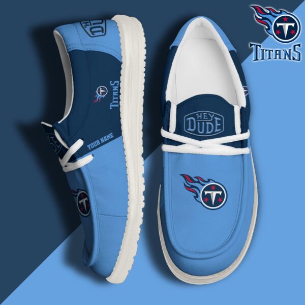Tubopro Tennessee Titans Personalized Hey Dude Shoes For Men And Women