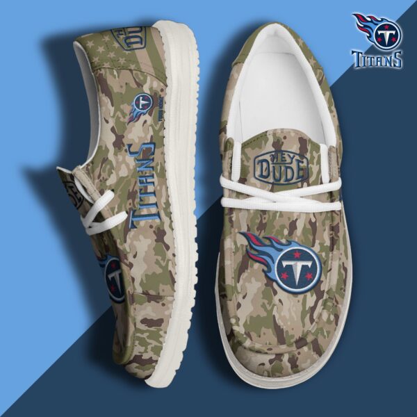 Tubopro Tennessee Titans Personalized Hey Dude Shoes For Men And Women