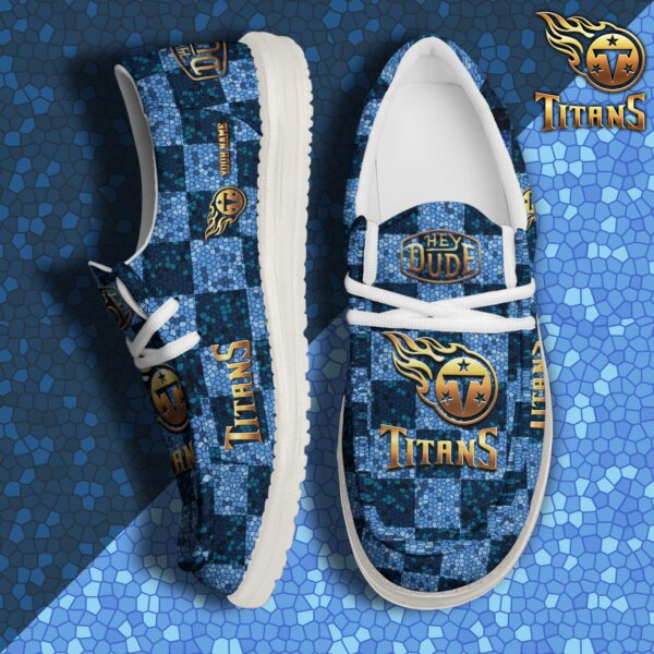 Tubopro Tennessee Titans Personalized Hey Dude Shoes For Men And Women