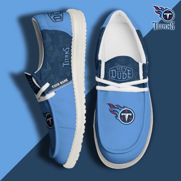 Tubopro Tennessee Titans Personalized Hey Dude Shoes For Men And Women