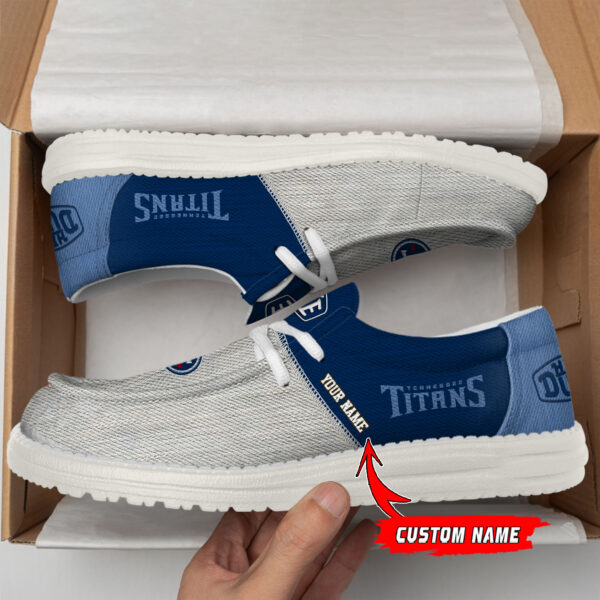 Tubopro Tennessee Titans Personalized Hey Dude Shoes For Men And Women - Image 2