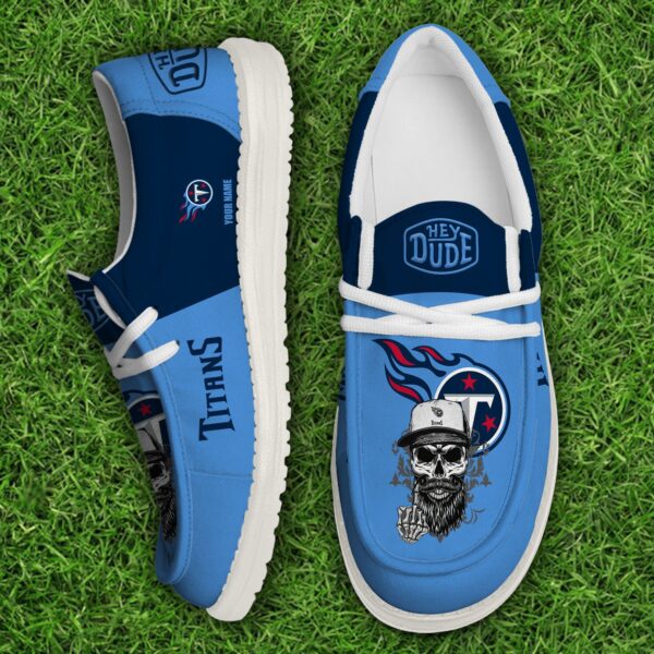 Tubopro Tennessee Titans Personalized Hey Dude Shoes For Men And Women