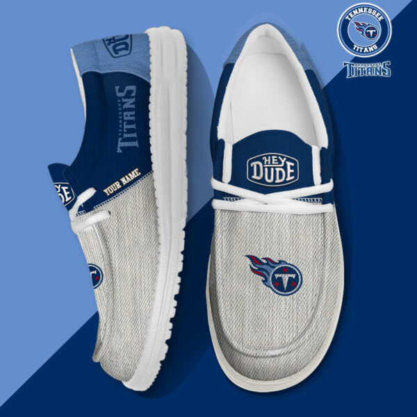 Tubopro Tennessee Titans Personalized Hey Dude Shoes For Men And Women