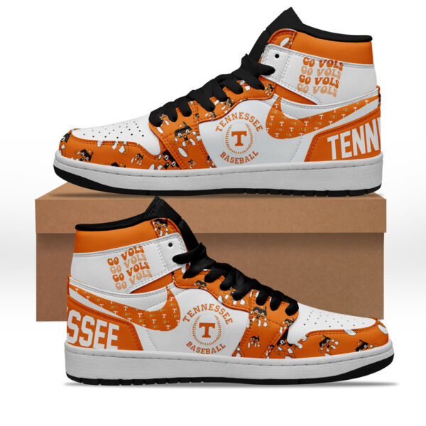 Tubopro Tennessee Volunteers AJ1 High Sneakers Shoes For Men And Women