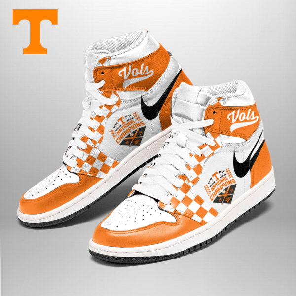 Tubopro Tennessee Volunteers AJ1 High Sneakers Shoes For Men And Women - Image 2