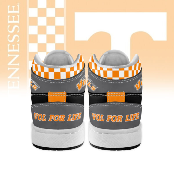 Tubopro Tennessee Volunteers AJ1 High Sneakers Shoes For Men And Women - Image 3