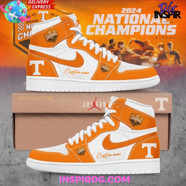 Tubopro Tennessee Volunteers AJ1 High Sneakers Shoes For Men And Women