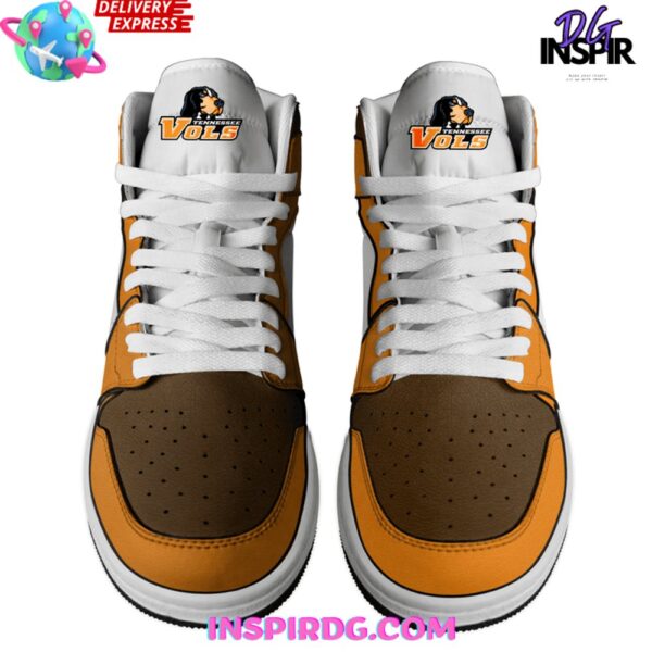 Tubopro Tennessee Volunteers AJ1 High Sneakers Shoes For Men And Women - Image 3
