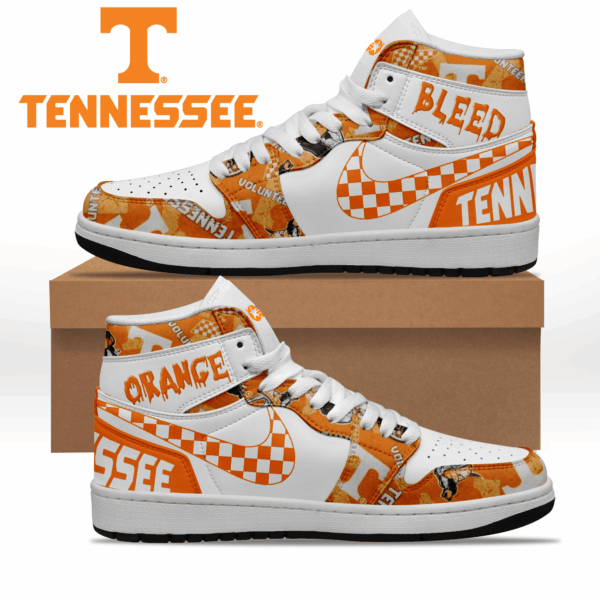 Tubopro Tennessee Volunteers AJ1 High Sneakers Shoes For Men And Women