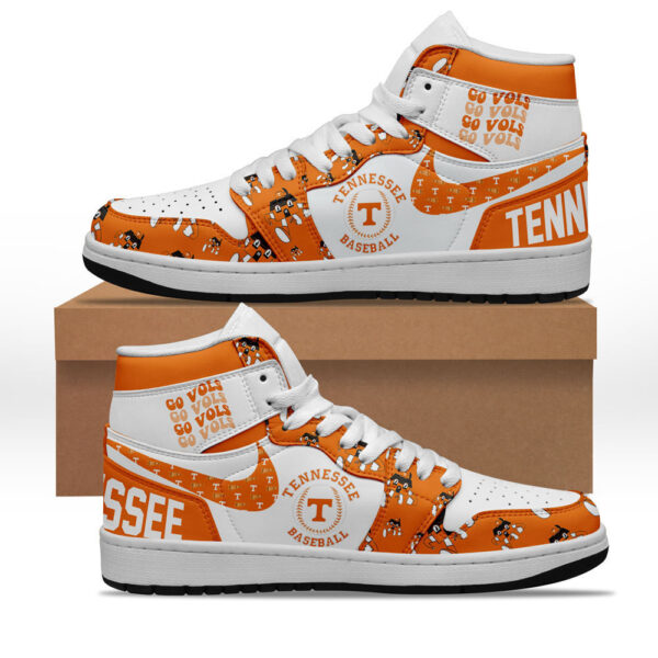 Tubopro Tennessee Volunteers AJ1 High Sneakers Shoes For Men And Women