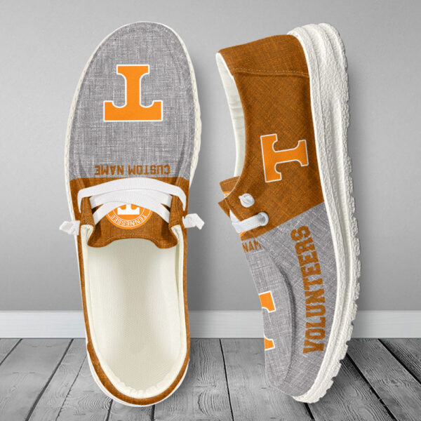 Tubopro Tennessee Volunteers Hey Dude Shoes For Men And Women - Image 5