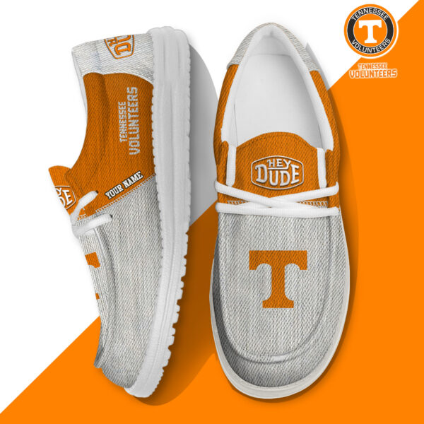 Tubopro Tennessee Volunteers Personalized Hey Dude Shoes For Men And Women