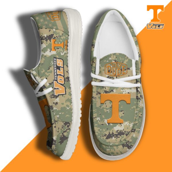 Tubopro Tennessee Volunteers Personalized Hey Dude Shoes For Men And Women