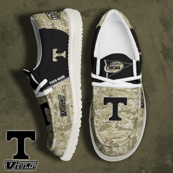 Tubopro Tennessee Volunteers Personalized Hey Dude Shoes For Men And Women