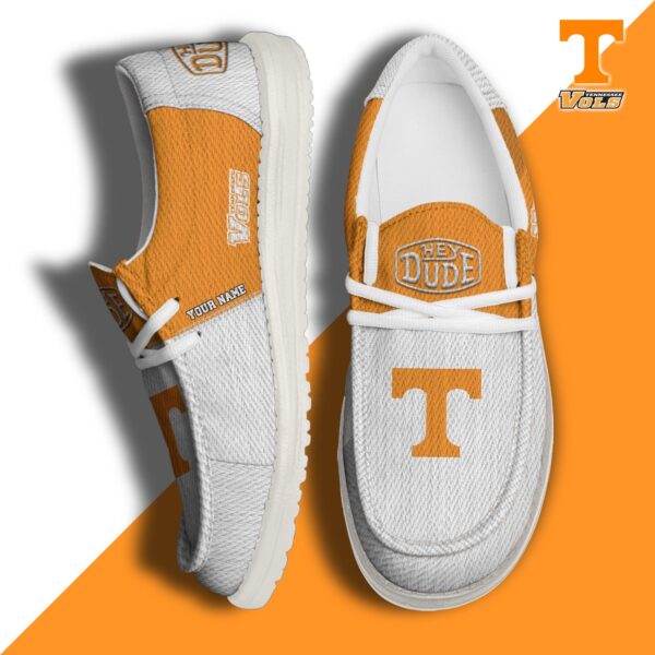 Tubopro Tennessee Volunteers Personalized Hey Dude Shoes For Men And Women