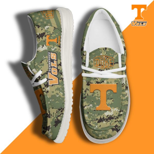 Tubopro Tennessee Volunteers Personalized Hey Dude Shoes For Men And Women
