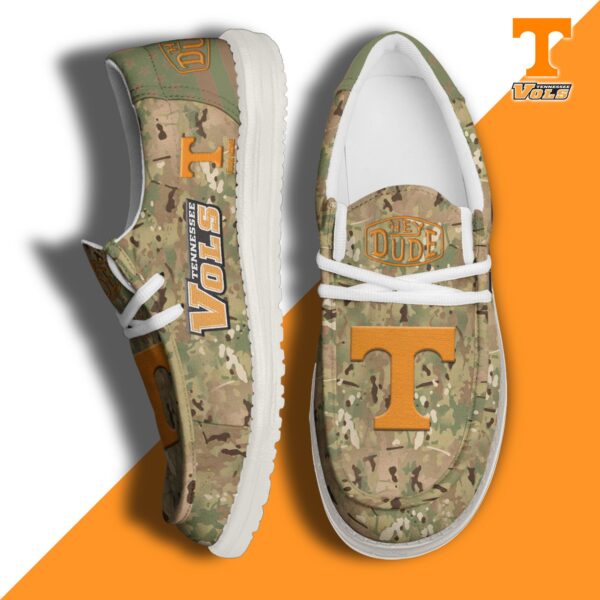 Tubopro Tennessee Volunteers Personalized Hey Dude Shoes For Men And Women