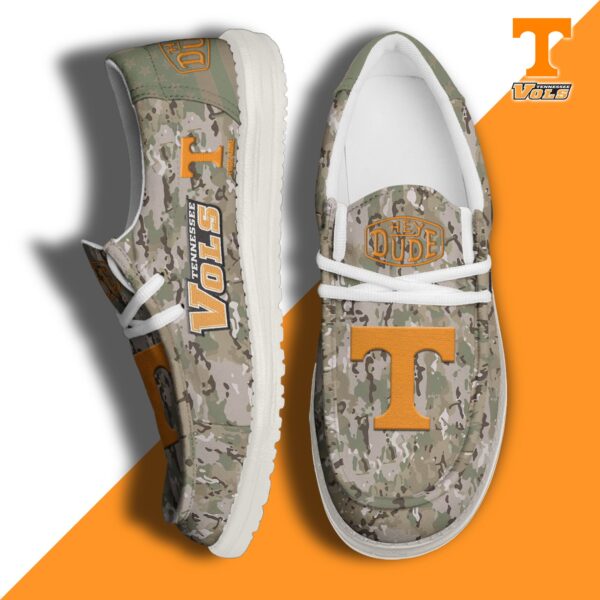 Tubopro Tennessee Volunteers Personalized Hey Dude Shoes For Men And Women