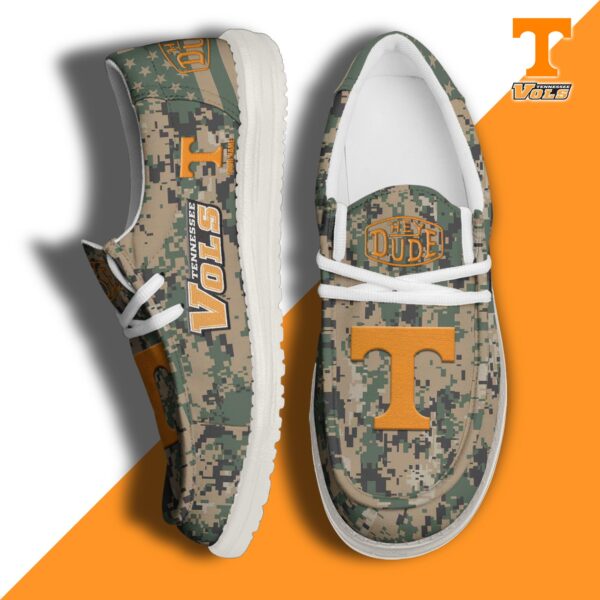 Tubopro Tennessee Volunteers Personalized Hey Dude Shoes For Men And Women