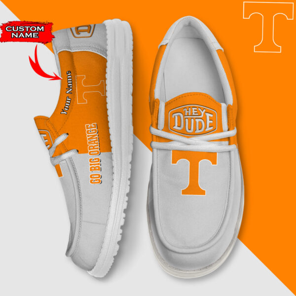 Tubopro Tennessee Volunteers Personalized Hey Dude Shoes For Men And Women