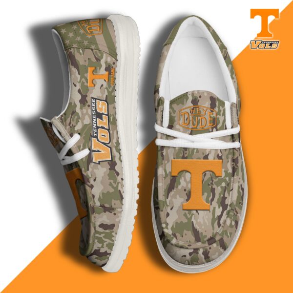 Tubopro Tennessee Volunteers Personalized Hey Dude Shoes For Men And Women