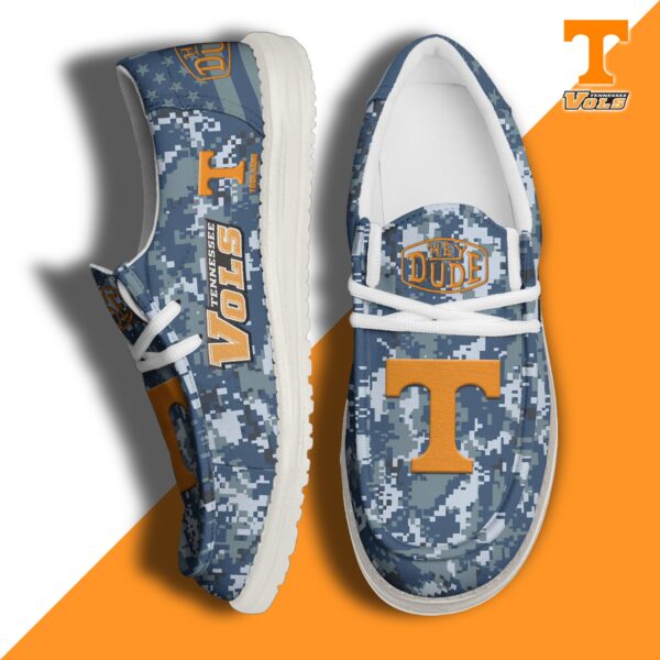 Tubopro Tennessee Volunteers Personalized Hey Dude Shoes For Men And Women