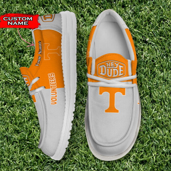 Tubopro Tennessee Volunteers Personalized Hey Dude Shoes For Men And Women