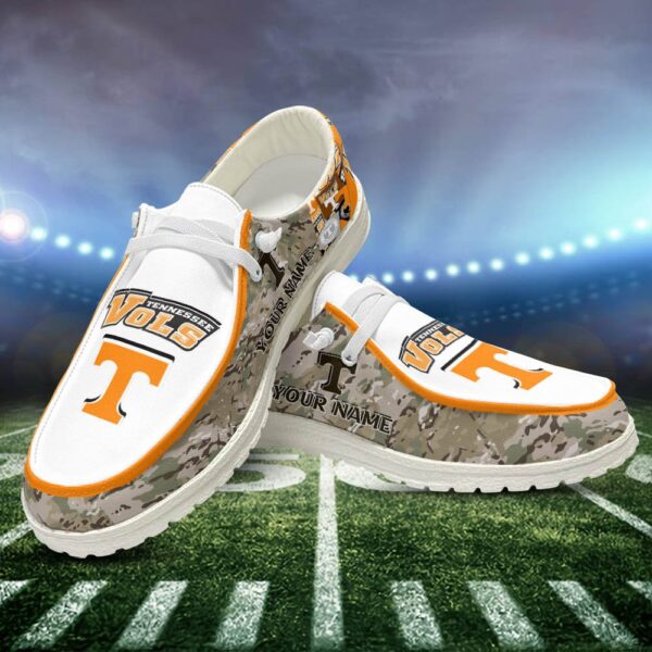 Tubopro Tennessee Volunteers Personalized Hey Dude Shoes For Men And Women