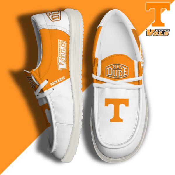 Tubopro Tennessee Volunteers Personalized Hey Dude Shoes For Men And Women