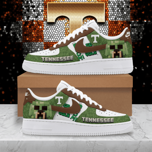 Tubopro Tennessee Volunteers x Minecraft Air Low-Top Sneakers Shoes For Men And Women