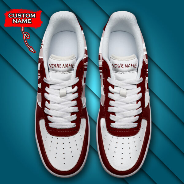 Tubopro Texas A&M Aggies NCAA Air Low-Top Sneakers Shoes For Men And Women - Image 4