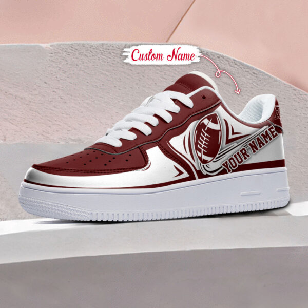 Tubopro Texas A&M Aggies NCAA Air Low-Top Sneakers Shoes For Men And Women - Image 3