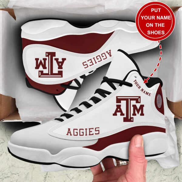 Tubopro Texas A&M Aggies AJ13 Sneakers Shoes For Men And Women