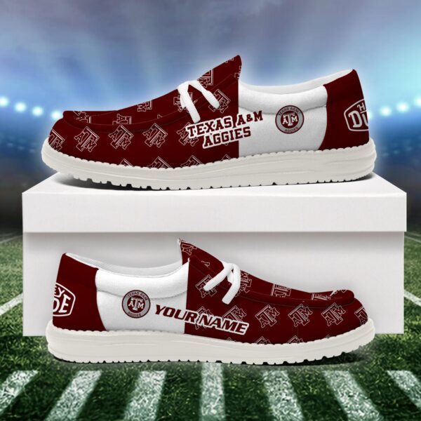 Tubopro Texas A&M Aggies Personalized Hey Dude Shoes For Men And Women - Image 2